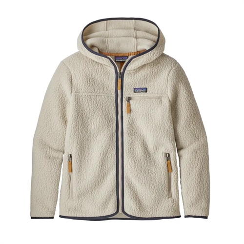 Patagonia Womens Retro Pile Hoody - Pelican